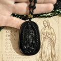 Virgen de Guadalupe Premium Pendant (Green & Black Options) - B2B Wholesale